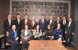 Gobernador y Diputados Federales se reúnen para analizar defensa del presupuesto para Tamaulipas.