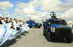 Gobierno de Tamaulipas equipa a fuerzas especiales de la Policía Estatal