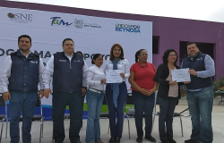Clausuran y entregan con el plan unidos por Reynosa, Constancias de Cursos de Capacitación para el Autoempleo