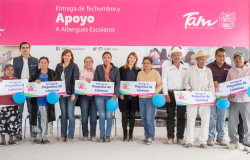 Lleva DIF Tamaulipas apoyos a las familias del altiplano