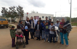 Jóvenes Tamaulipas entrega apoyos en Nuevo Laredo por temporada invernal.