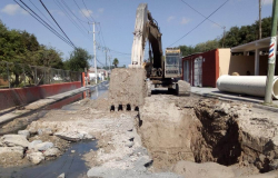 COMAPA trabaja en subsanar brotes de aguas negras en Las Mitras