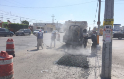 Avisa PCyB sobre rehabilitación de asfalto