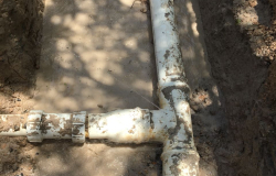 Repara COMAPA Reynosa fuga de agua