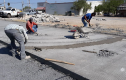 En Reynosa dañan calle y pide Municipio respetar obras