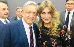 Se reúne Maki Ortiz Domínguez con Andrés Manuel López Obrador
