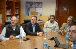 Sostiene reunión de trabajo titular de SEBIEN con secretario de Desarrollo Social y Humano del Estado de Guanajuato.