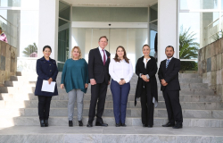 Celebran convenio Gobierno de Tamaulipas y Programa Iniciativa Mérida para fortalecimiento de la Justicia en el Estado.