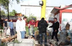 Intensifican trabajos en Cárcamo 5…. Reynosa