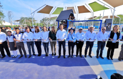 Inaugura Gobernador Centro de Bienestar en ejido Periquitos en Reynosa .