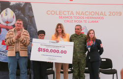Dona Gobierno Municipal $200 mil a Colecta de la Cruz Roja