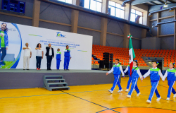 Abanderan a Delegación Tamaulipeca de los Juegos Deportivos Escolares de la Educación Básica 2018-2019.