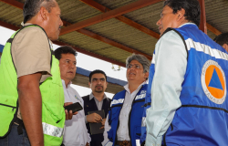 Gobierno de Tamaulipas atiende contingencia por lluvias intensas en Tula y Ocampo.