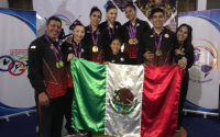 Cinco medallas para tamaulipecos en Centroamericano de Gimnasia.