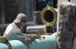Inicia Gobierno de Tamaulipas trabajos de reposición de tubería de agua potable.
