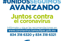 Analiza Salud 19 casos sospechosos a COVID-19 en Tamaulipas.