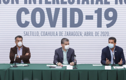 Estrechan Gobernadores coordinación ante coronavirus y anuncian próximo acuerdo de reactivación económica.