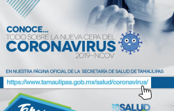 Se mantendrán 8 municipios de Tamaulipas en fase de alto riesgo de contagio.