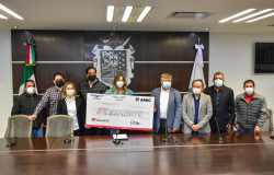 Reciben DIF Reynosa y Ayuntamiento donación de AMIC