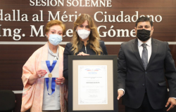 Entrega R. Ayuntamiento Medalla al Mérito «Ing. Marte R. Gómez» 2021