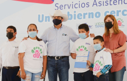 Gobierno y DIF Tamaulipas continúan acercando programas sociales a las familias más vulnerables.