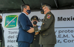 Asume el Gral. Vicente Antonio Hernández Sánchez la Comandancia de la 8a. Zona Militar.