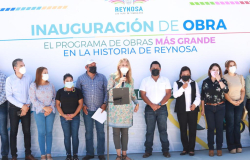 El programa de obras más grande beneficia a otras 6 colonias de Reynosa