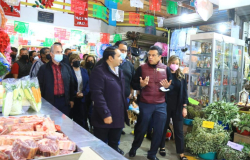 Acuerdan Lalo Gattás y locatarios ir al rescate del Mercado Argüelles