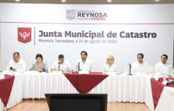 Convocó Junta Municipal de Catastro a Cámaras y organismos civiles a reunión de trabajo
