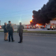 Atiende PC Tamaulipas incendio de pipas, al momento no se reportan lesionados