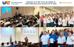 Imparten en la UAT curso de Lengua de Señas Mexicana para personal de salud