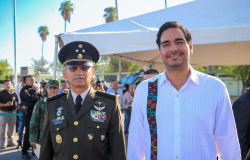 Asistió Alcalde de Reynosa a relevo de Comandante de 8a. Zona Militar