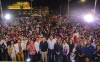 Vivieron más de 70,000 reynosenses Fiesta de Navidad con el Alcalde Carlos Peña Ortiz