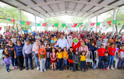 En “Periquitos” celebraron Posada Ejidal con el Alcalde Carlos Peña Ortiz￼