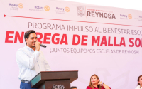 Fomentan Alcalde Carlos Peña Ortiz y sociedad civil Impulso al Bienestar Escolar en Reynosa