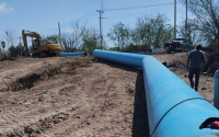 <em>Rehabilita Gobierno del Alcalde Carlos Peña Ortiz líneas de conducción de agua en Reynosa</em>
