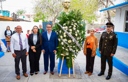 Conmemora Municipio de Matamoros a través de SECUDE el 111 Aniversario de Don Francisco I. Madero