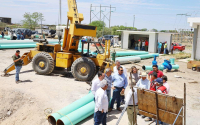 Trabajos urgentes para garantizar el suministro de agua en Ciudad 