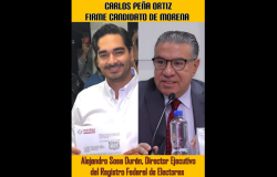 Continúa firme la candidatura de Carlos Peña Ortiz