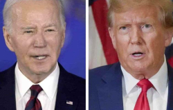 Afirma Biden que estaría «encantado» de debatir con Trump
