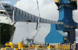 Arranca construcción de buque para Pemex