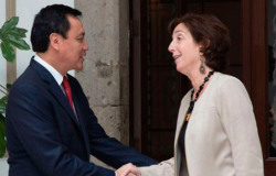 Jacobson se reuni贸 con Osorio Chong