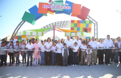 INAUGURAN NIÑOS, ESTADO Y MUNICIPIO “LA CIUDAD DE LAS FAMILIAS FELICES”