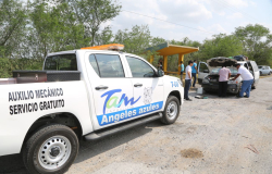 “Ángeles Azules Tam” cumple primer año de servicio.