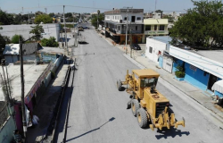 Mejora Gobierno de Reynosa calles del primer cuadro de la ciudad