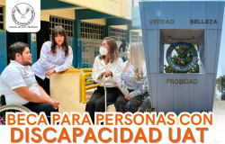 Anuncia la UAT un nuevo programa de becas para estudiantes con discapacidad