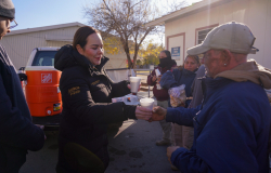 Encabeza Alcaldesa Carmen Lilia Canturosas operativo invernal en apoyo a los más vulnerables