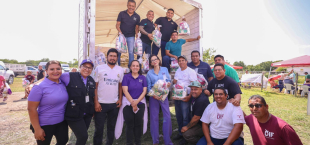 DIF Tamaulipas acerca servicios a familias de Casas con la brigada “Transformando Familias”